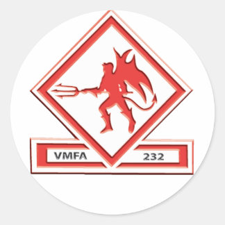 VMFA-232-Sticker Ronde Sticker