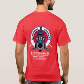 VMFA 235 fantoom met het Teken van de Vraag T-shirt (Achterkant)