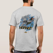 VMFA 332 w/Hornet - Licht gekleurd T-shirt (Achterkant)