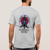 VMFA 333 met fantoom - Licht gekleurd T-shirt (Achterkant)