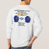 VMFA-531 "Gray Ghosts" T-shirt met lange hoes (Achterkant)