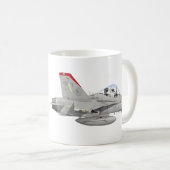 VMFA-mok 232 Rode Duivels Koffiemok (Voorkant rechts)