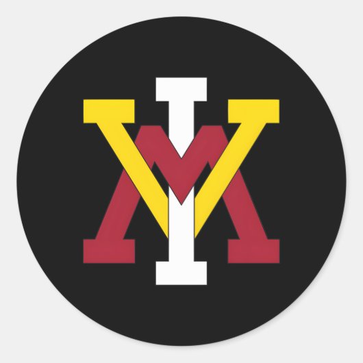 VMI-sleutelsetpictogram Ronde Sticker (Voorkant)