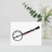 VMS Banjo Briefkaart (Staand voorkant)