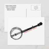 VMS Banjo Briefkaart (Voorkant / Achterkant)