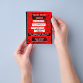 VMS Double-Sided Flyer-advertentie Flyer (Hand)