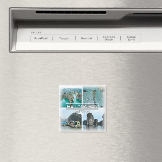 VN0014 Azië, Vietnam, Ha Long Bay, Koelkast Magneet (Insitu (Vaatwasser))