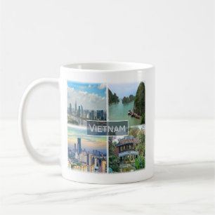 VN012 VIETNAM, Mosaic, Azië, Koffiemok