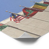 VN-gebouw Poster (Hoek)