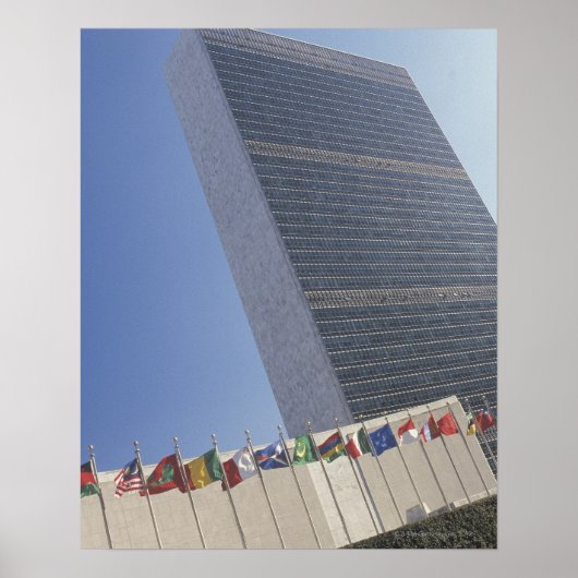 VN-gebouw Poster (Voorkant)