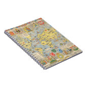VN-kaart van de wereld Notitieboek (Rechterzijde)
