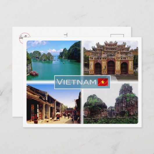 VN Vietnam - Briefkaart (Voorkant / Achterkant)