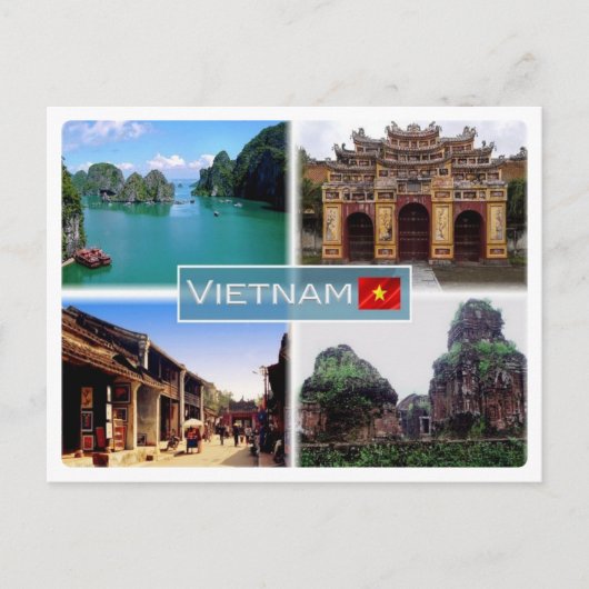 VN Vietnam - Briefkaart (Voorkant)
