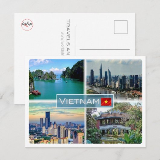 VN Vietnam - Briefkaart (Voorkant / Achterkant)