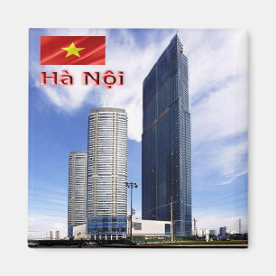 VN - Vietnam - Hanoi - Landmark Tower Magneet