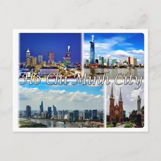VN Vietnam - Ho Chi Minh City - Briefkaart (Voorkant)