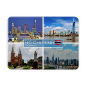 VN Vietnam - Ho Chi Minh City Saigon - Magneet (Horizontaal)