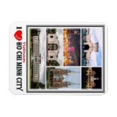 VN Vietnam - Ho Chi Minh City Saigon - Magneet (Horizontaal)
