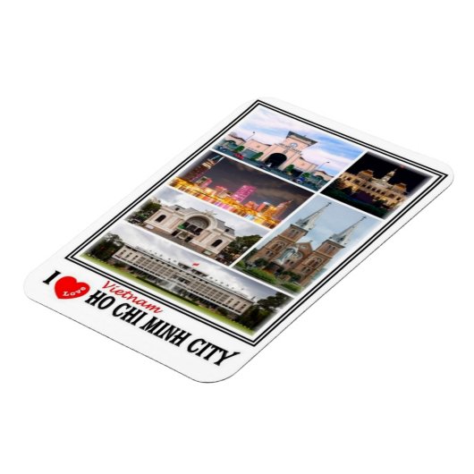 VN Vietnam - Ho Chi Minh City Saigon - Magneet (Linkerzijde)