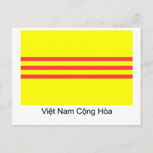 VNCH-vlag Briefkaart