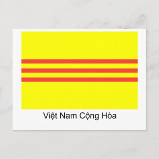 VNCH-vlag Briefkaart