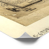 Vniversale descrittionWereldkaart (1565) Poster (Hoek)