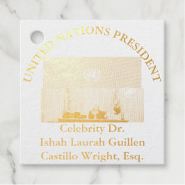 #VNPRESIDENT DR. #LAURAHCASTILLOS ESQ. BEDANKJES LABELS
