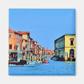 VNT003 MURANO, Venetian Lagoon, Italië, Fridge Magneet (Voorkant)
