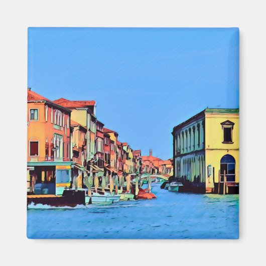 VNT003 MURANO, Venetian Lagoon, Italië, Fridge Magneet (Voorkant)