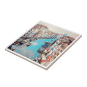 VNT008 VENICE, Canal Grande, Italië, Tegeltje (Zijkant)