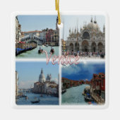 VNT023 VENICE mosaic, Veneto, Italië Keramisch Ornament (Voorkant)