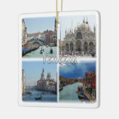 VNT024 VENICE, Mosaic, Veneto, Italië Keramisch Ornament (Links)