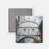 VNT049 VENICE - Bridge of Sighs, Italy, Fridge Magneet (Voorkant / Achterkant)