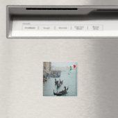 VNT065 VENICE, Gondolas, Veneto, Italië, Fridge Magneet (Insitu (Vaatwasser))