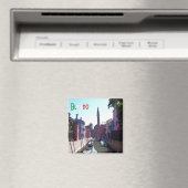 VNT070 BURANO, VENICE, Veneto, Italië, Fridge Magneet (Insitu (Vaatwasser))