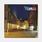 VNT077 VICENZA, Piazza dei Signori, Italië, Fridge Magneet (Voorkant)