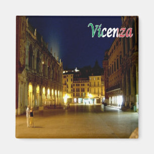 VNT077 VICENZA, Piazza dei Signori, Italië, Fridge Magneet