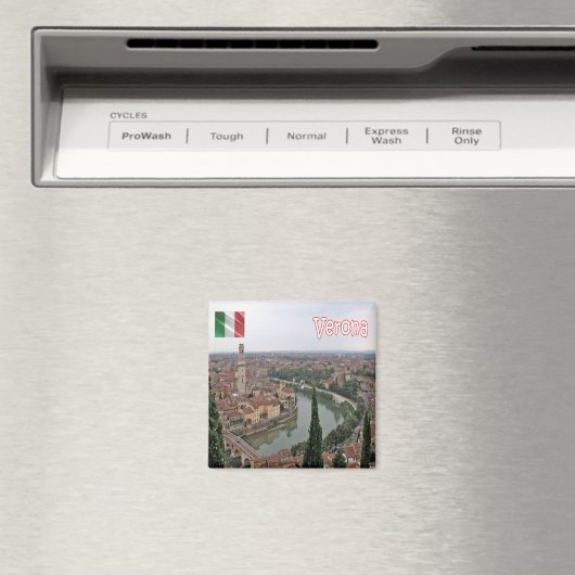 VNT082 VERONA, Veneto, Italië, Fridge Magneet (Insitu (Vaatwasser))
