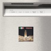 VNT087 VERONA, Piazza dei Signori, Italië, Fridge Magneet (Insitu (Vaatwasser))