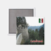 VNT117 CASTELBRANDO, Veneto, Italië, Fridge Magneet (Voorkant / Achterkant)