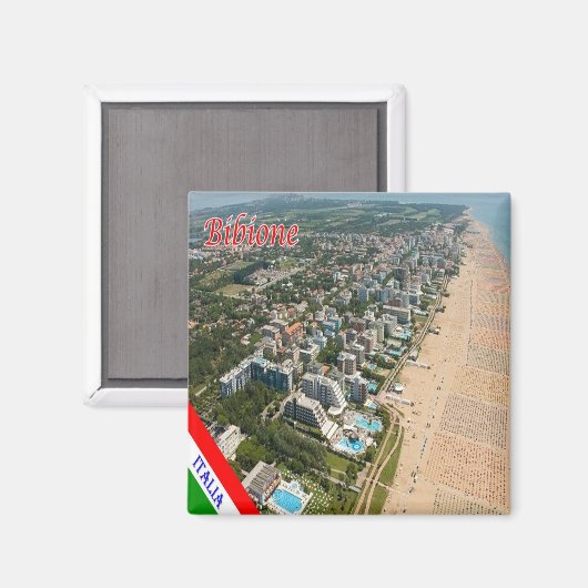 VNT120 BIONE, Uitzicht vanuit de lucht, Veneto, It Magneet (Voorkant / Achterkant)