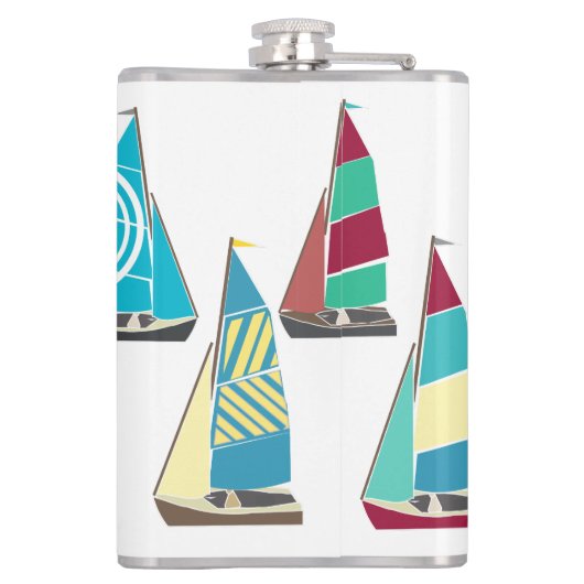 Vntage Dinghies Heupfles (Achterkant)