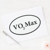 Vo2 max ovale sticker (Envelop)