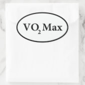 Vo2 max ovale sticker (Tas)