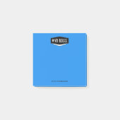 VO BOSS Blue 3 x 3 notities Post-it® Notes (Voorkant)