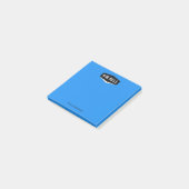 VO BOSS Blue 3 x 3 notities Post-it® Notes (Schuin)