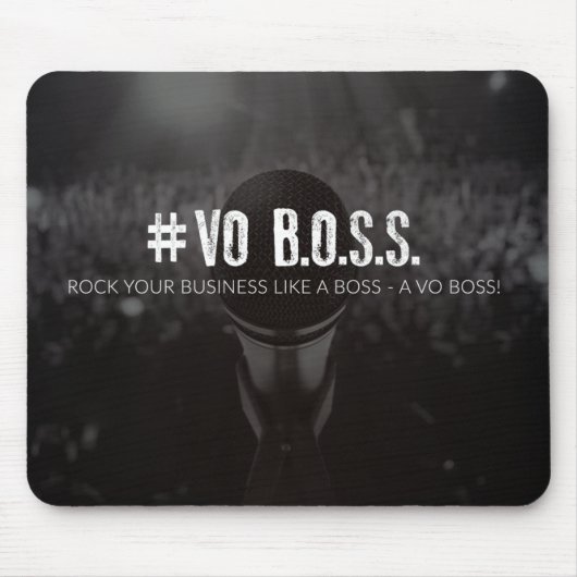 VO BOSS Rock Uw Muismat (Voorkant)