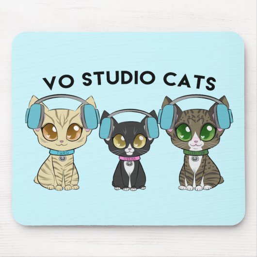 VO Studio Cats Muismat (Voorkant)