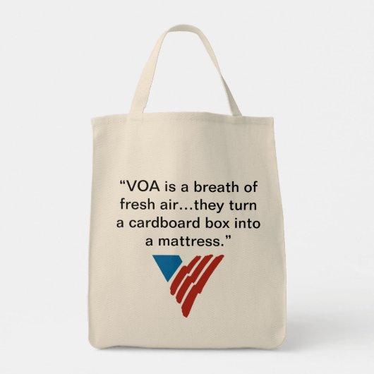 VOA-Canvas tas (Achterkant)