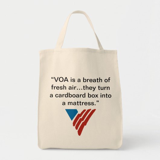 VOA-Canvas tas (Voorkant)